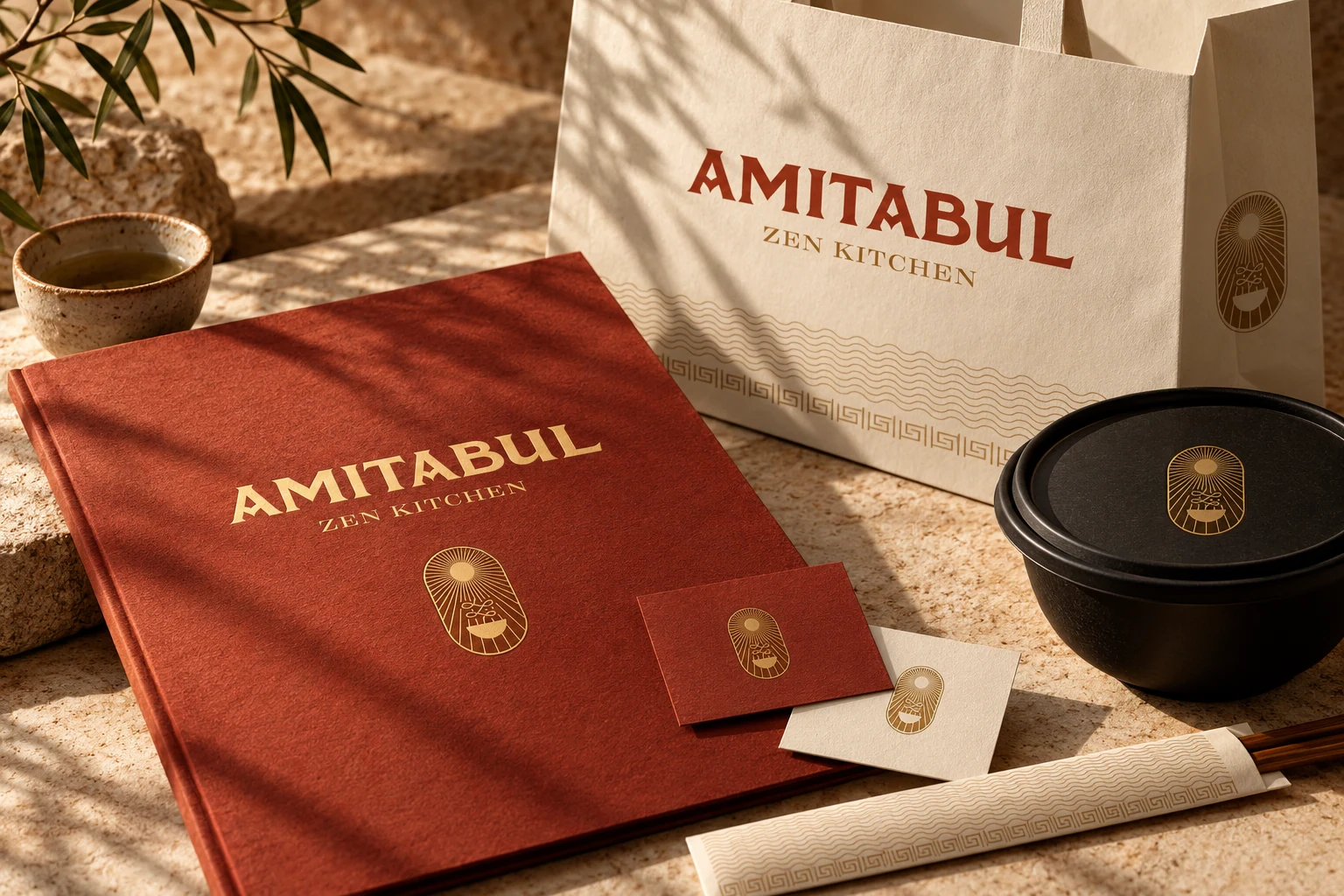 Amitabul Restaurant Identity
