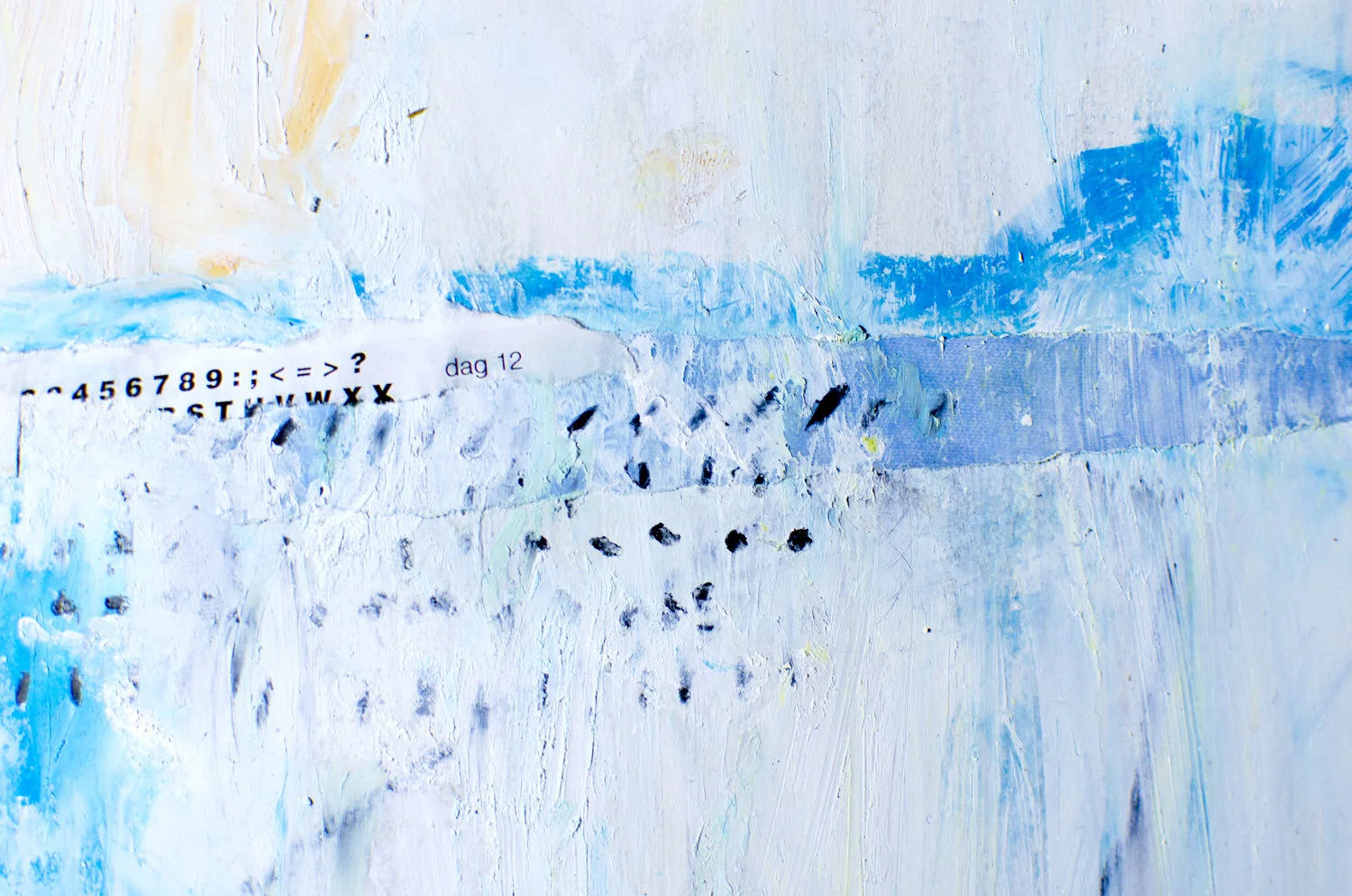 Mixed media collage, 2013