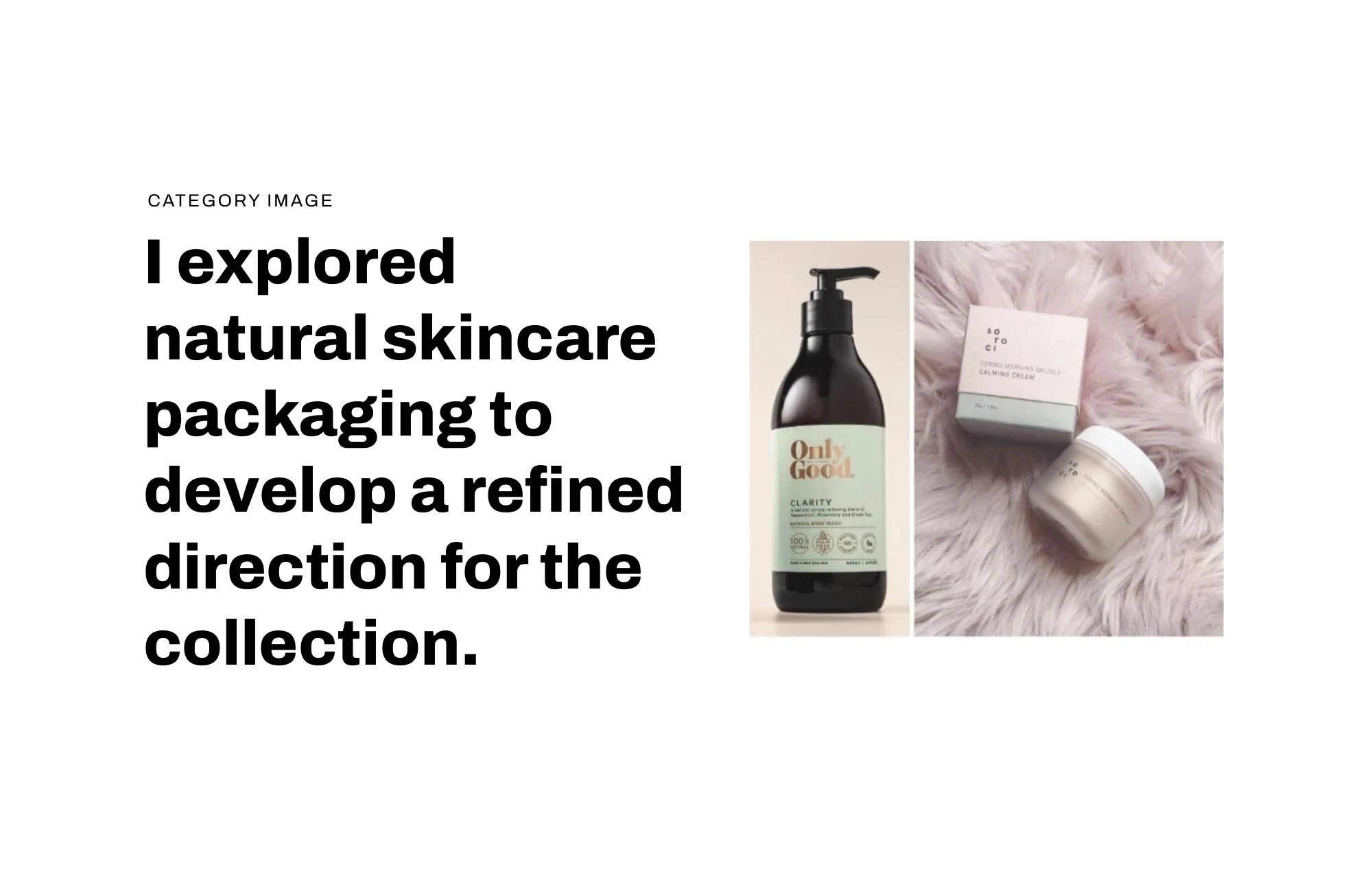 Category image: natural skincare packaging that shaped a refined direction