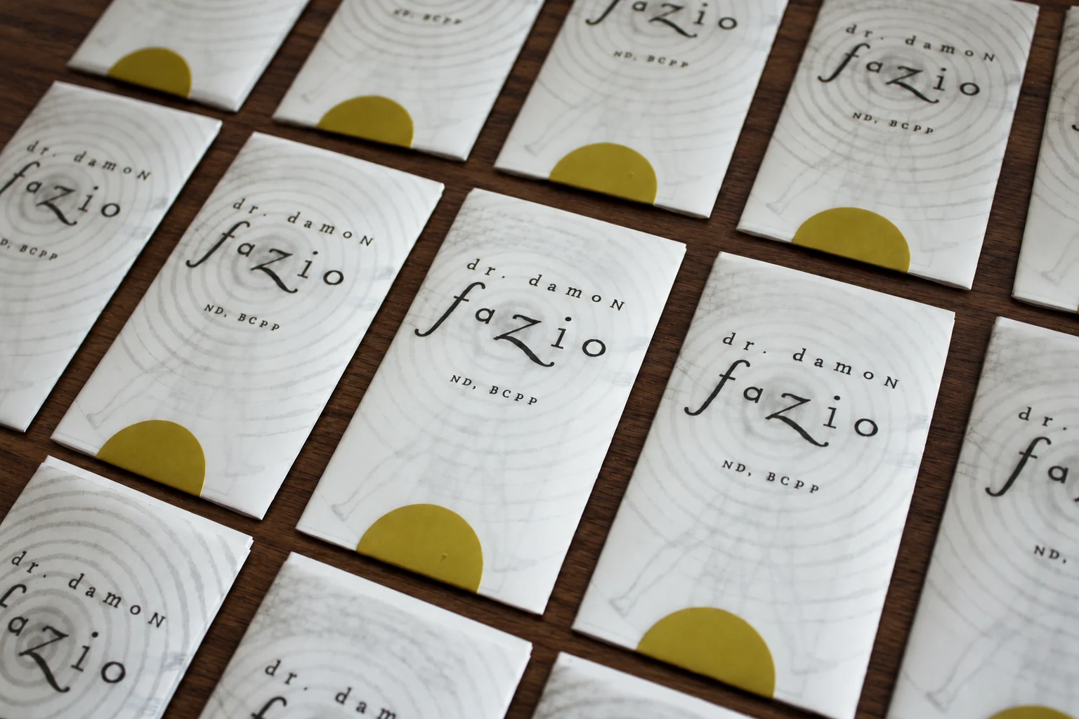 Cards were professionally printed, then sleeves printed and assembled by hand at my home studio.